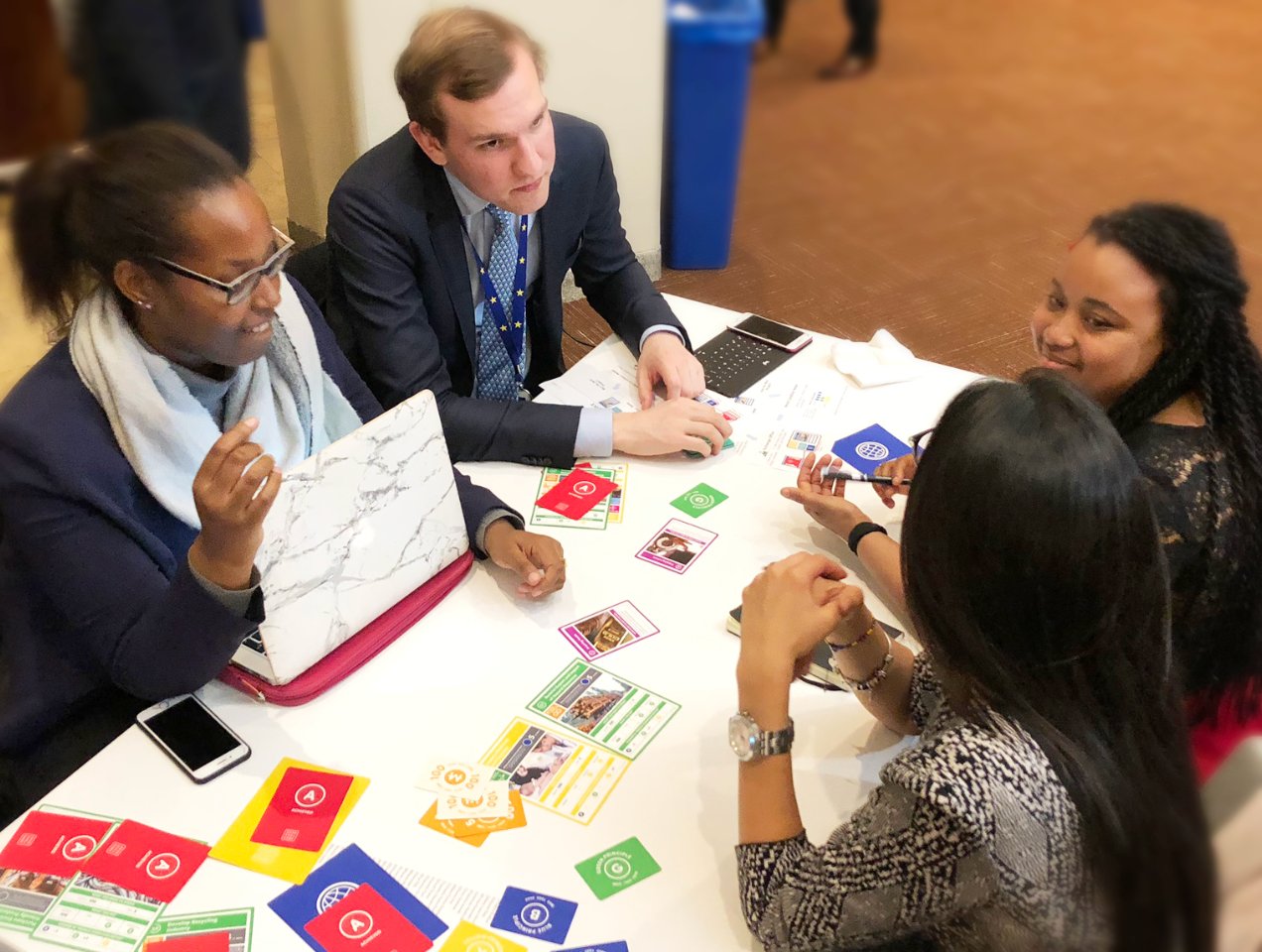 国連でのワークショップの様子